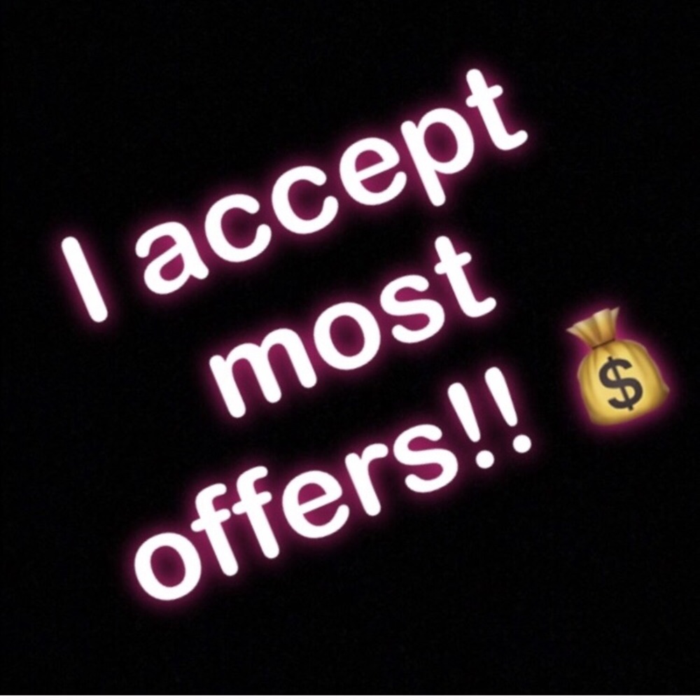 Make an offer! Most reasonable offers accepted!